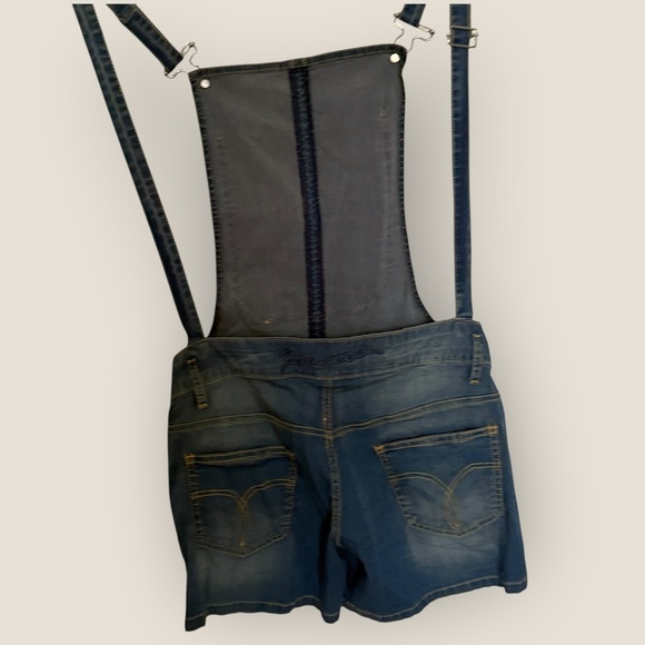 Fiorucci | Short Denim Overalls | Size 26 | NWT - Picture 7 of 9